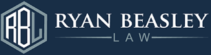 Ryan Beasley Law logo on a blue background